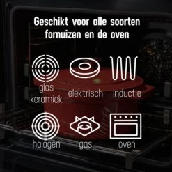 Daumonet Carême Rouge Gietijzeren Braadpan - Sudderpan Kersen Rood - Rond - Ø26 Cm - 4,4 Liter - PFAS & PFOA Vrij - Emaille - Geschikt Voor Alle Warmtebronnen - Elektrisch - Gas - Halogeen - Inductie - Keramisch - Vaatwasserbestendig 21 Daumonet Carême Rouge Gietijzeren Braadpan - Sudderpan Kersen Rood - Rond - Ø26 Cm - 4,4 Liter - PFAS & PFOA Vrij - Emaille - Geschikt Voor Alle Warmtebronnen - Elektrisch - Gas - Halogeen - Inductie - Keramisch - Vaatwasserbestendig -Keukenproducten Winkel 1200x1200 474