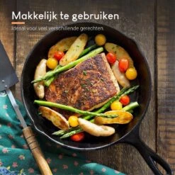 Ocina Gietijzeren Pan – Set Van 3 Stuks – ø25cm, ø19.5cm En ø16cm - Skillet - Koekenpan – Hapjespan – Koekenpan Inductie – Koekenpannenset - Gietijzeren Pan Bbq - Gietijzer - Incl. Receptenboek -Keukenproducten Winkel 1200x1200 486