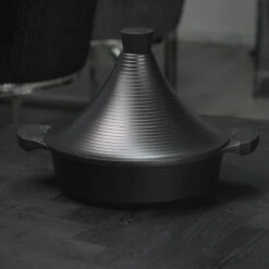 BIKO | Luxe Aluminium Tajine Inductie| Tagine | Geschikt Voor 4-8 Personen - Inductie - Zwart -Keukenproducten Winkel 1200x1200 517