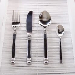 Riviera Maison Bestekset Zilver - Bon Appétit Cutlery - Set Van 4 Stuks -Keukenproducten Winkel 1200x1200 60