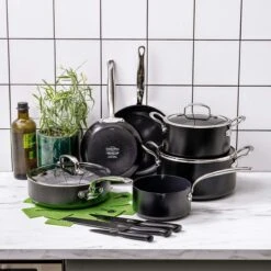 GreenPan Barcelona Infinity Pro Koekenpannenset - 3-delig - Zwart - Inductie - PFAS-vrij -Keukenproducten Winkel 1200x1200 601