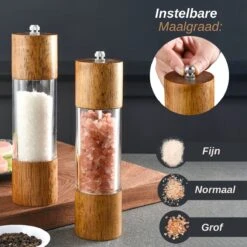 VAIVE Peper En Zoutmolen Set - Pepermolen -Keukenproducten Winkel 1200x1200 731
