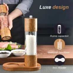 VAIVE Peper En Zoutmolen Set - Pepermolen -Keukenproducten Winkel 1200x1200 732
