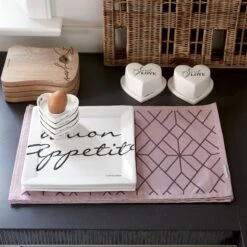 Riviera Maison Eierdop Set Van 2 - The Perfect Heart Egg Cup - Porselein -Keukenproducten Winkel 1200x1200 882