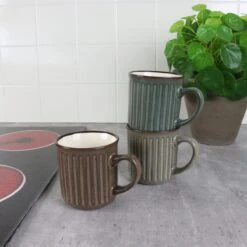 OTIX Koffiekopjes - Met Oor - Set Van 4 - Aardewerk - 250 Ml -Keukenproducten Winkel 1200x1200 976