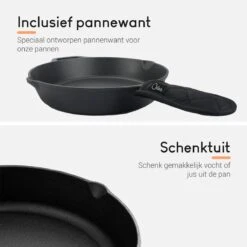 Ocina Gietijzeren Pan – ø30,5cm - Skillet - Koekenpan – Hapjespan – Koekenpan Inductie – Koekenpannenset - Gietijzeren Pan Bbq - Gietijzer 14 Ocina Gietijzeren Pan – ø30,5cm - Skillet - Koekenpan – Hapjespan – Koekenpan Inductie – Koekenpannenset - Gietijzeren Pan Bbq - Gietijzer -Keukenproducten Winkel 1200x1200 99
