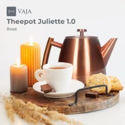 Vaja® Theepot Juliette Rosé Dubbelwandig -Keukenproducten Winkel 1200x1200 991