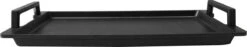 Eurolux Teppanyaki Plaat Met Grepen - 41 X 24 X 2.5 Cm - Zwart - Aluminium - Geschikt Voor Alle Warmtebronnen -Keukenproducten Winkel 1200x230