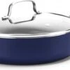Blue Diamond – Sauteerpan Inclusief Deksel – Hapjespan – 28 Cm - Coating Met Diamant - Blauw -Keukenproducten Winkel 1200x487