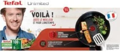 Tefal Unlimited + Induction Hoogwaardig Titanium Koekenpan - 28 Cm -Keukenproducten Winkel 1200x521