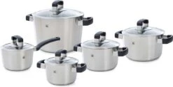 BK Conical Cool Pannenset - 5-delig - RVS - Geschikt Voor Alle Warmtebronnen 33 BK Conical Cool Pannenset - 5-delig - RVS - Geschikt Voor Alle Warmtebronnen -Keukenproducten Winkel 1200x608