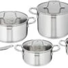 Tefal Virtuoso Pannenset 5 Delig - Hoge Kookpan Ø 22 Cm + Steelpan Ø 16 Cm + Kookpannen Ø 18/20/24 Cm -Keukenproducten Winkel 1200x629 1