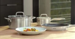 Tefal Virtuoso Pannenset 4-delig - Kookpan Ø 16/20/24 Cm + Steelpan Ø 16 Cm -Keukenproducten Winkel 1200x633