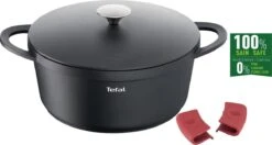 Tefal Trattoria Braadpan - Ø28 Cm - Inclusief Deksel -Keukenproducten Winkel 1200x641