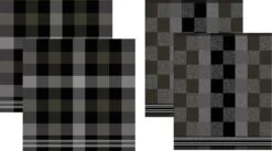 DDDDD Feller - 2 Theedoeken & 2 Keukendoeken - Grey