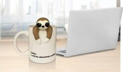 Decodyne Luiaard Luie Grappige Koffiemok, Grappige Cadeaus Voor Vrouwen En Mannen 35 Cl -Keukenproducten Winkel 1200x707 8