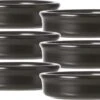 6x Creme Brulee Mini Schaaltjes/bakjes Zwart 7,5 Cm Van Aardewerk - 80 Ml - Tapas Schaaltjes -Keukenproducten Winkel 1200x733 3