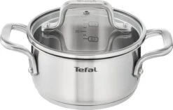 Tefal Virtuoso Pannenset 5 Delig - Hoge Kookpan Ø 22 Cm + Steelpan Ø 16 Cm + Kookpannen Ø 18/20/24 Cm -Keukenproducten Winkel 1200x770 3