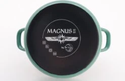Lite-Body Magnus 2-delige Steelpannenset - Ø16 CM En Ø18 CM- Emaille - Olijf Groen - Inductie -Keukenproducten Winkel 1200x780