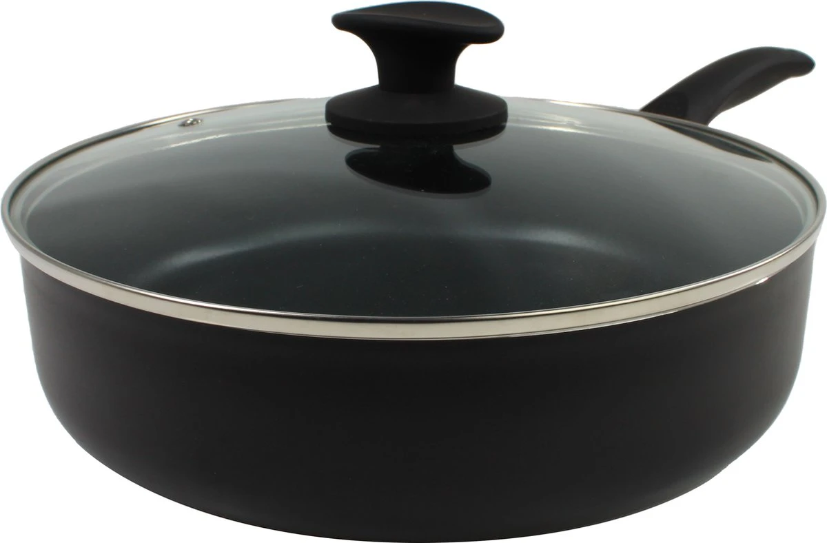 Miller Hapjespan Inductie 28cm - Alle Warmtebronnen - Anti Aanbaklaag 3 Miller Hapjespan Inductie 28cm - Alle Warmtebronnen - Anti Aanbaklaag