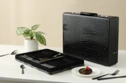 Swiss Pro+ Bestekset In Koffer-72 Delig-12 Persoons-Zwitsers Kwaliteit-Complete Set-100% Roestvrijstaal- Zwart -Keukenproducten Winkel 1200x799 11