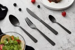 Swiss Pro+ Bestekset In Koffer-72 Delig-12 Persoons-Zwitsers Kwaliteit-Complete Set-100% Roestvrijstaal- Zwart -Keukenproducten Winkel 1200x799 17