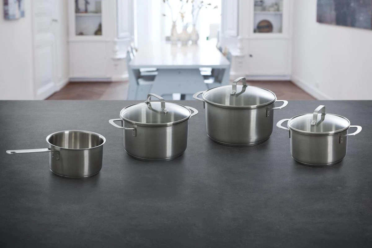 BK Bistro Pannenset - 5-delig - Incl. Koekenpan 24 Cm - PFAS Vrij 9 BK Bistro Pannenset - 5-delig - Incl. Koekenpan 24 Cm - PFAS Vrij - Afbeelding 7