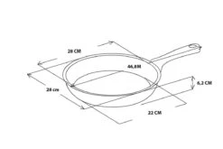GreenPan Memphis Koekenpan 28cm - Zwart - Inductie - PFAS-vrij -Keukenproducten Winkel 1200x800 61