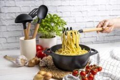 Smile 10-Delige Pannenset - Anti Aanbaklaag - Vaatwasser Bestendig - Zwart - MGK-17 24 Smile 10-Delige Pannenset - Anti Aanbaklaag - Vaatwasser Bestendig - Zwart - MGK-17 -Keukenproducten Winkel 1200x800 66