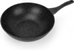 Swiss Pro+ Wokpan - Met Glazen Deksel - 28cm - Zwart -Keukenproducten Winkel 1200x805 4