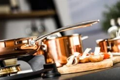 Koekenpan Ø26cm Met Deksel - Inductie - Koper - DUCQ 15 Koekenpan Ø26cm Met Deksel - Inductie - Koper - DUCQ -Keukenproducten Winkel 1200x807