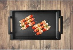 Eurolux Teppanyaki Plaat Met Grepen - 41 X 24 X 2.5 Cm - Zwart - Aluminium - Geschikt Voor Alle Warmtebronnen -Keukenproducten Winkel 1200x809 1