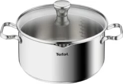 Tefal Duetto 3-delige Kookset - Steelpan Ø 16 Cm, Kookpan Ø 20/24 Cm -Keukenproducten Winkel 1200x815