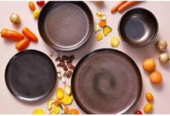 Palmer Serviesset Bama Copper Stoneware 6-persoons 24-delig Koper -Keukenproducten Winkel 1200x818 2