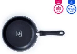 GreenChef Diamond Koekenpan 20cm - Zwart - Inductie - PFAS-vrij -Keukenproducten Winkel 1200x846