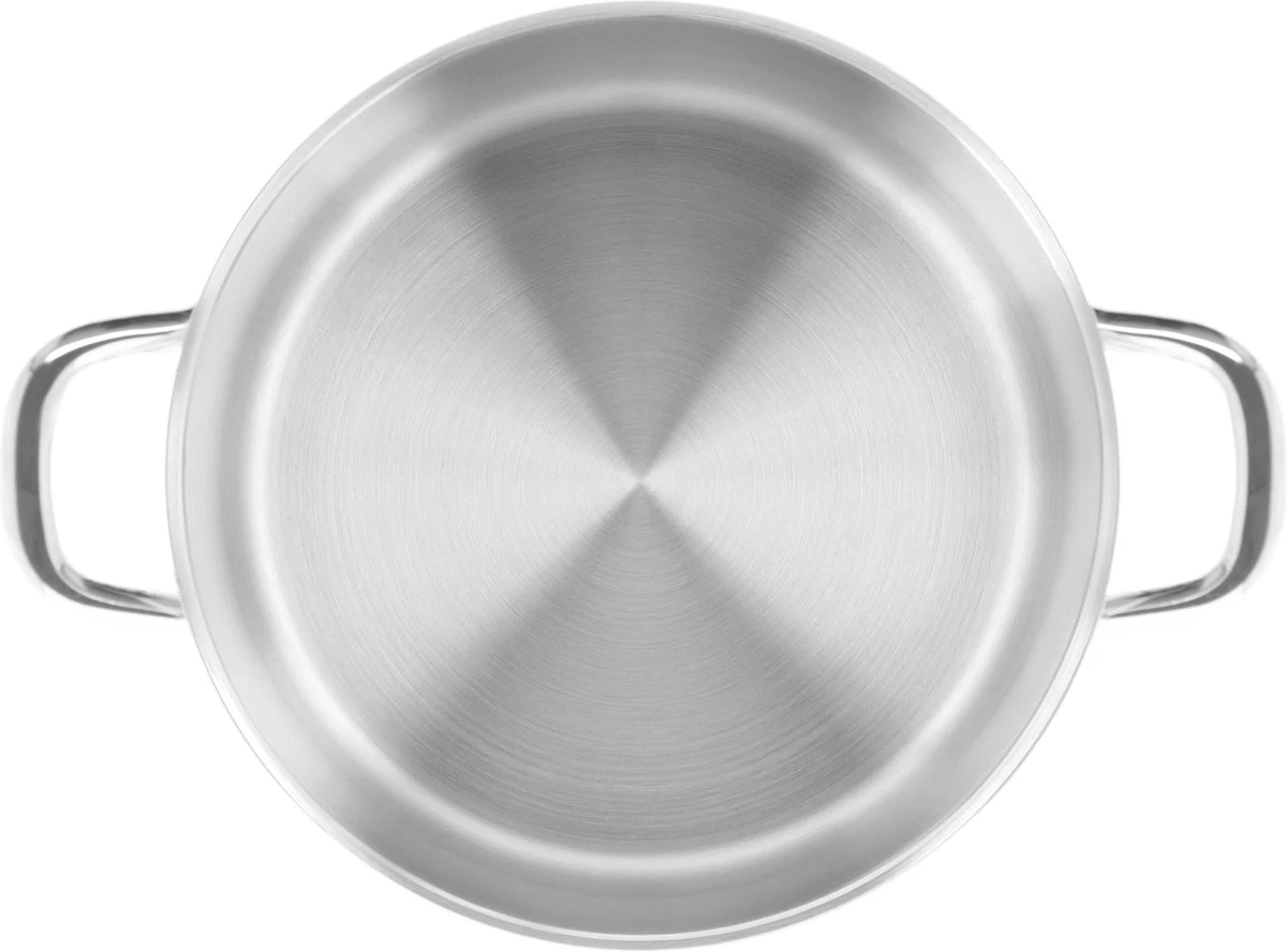 Demeyere Classico 3 Soeppan - Met Deksel - Inductie - 24 Cm - 7L 4 Demeyere Classico 3 Soeppan - Met Deksel - Inductie - 24 Cm - 7L - Afbeelding 2