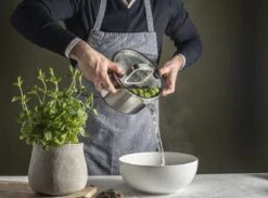 Sola Pannenset Juvia - 4 Delig - Ø 16,16,18,20 Cm - Zilver - RVS - Sandwichbodem -Keukenproducten Winkel 1200x889