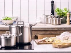 BK Q-linair Master Glas Pannenset - 5-delig - Glazen Deksel - Veilig Afgietsysteem - Inductie 35 BK Q-linair Master Glas Pannenset - 5-delig - Glazen Deksel - Veilig Afgietsysteem - Inductie -Keukenproducten Winkel 1200x900 19