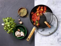 Gero Mark Hapjespan Met Deksel Ø 28 Cm - Aluminium - Inductie - PFAS-vrij -Keukenproducten Winkel 1200x906 13