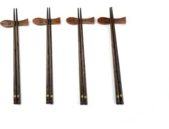 Asiansticks - Luxe Houten Chopsticks Met Houder - Sushiset Voor 4 Personen - Cadeauset -Keukenproducten Winkel 1200x912