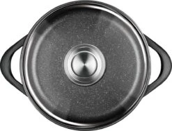 Smile 10-Delige Pannenset - Anti Aanbaklaag - Vaatwasser Bestendig - Zwart - MGK-17 16 Smile 10-Delige Pannenset - Anti Aanbaklaag - Vaatwasser Bestendig - Zwart - MGK-17 -Keukenproducten Winkel 1200x919 2