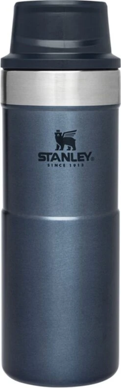 Stanley Trigger-Action Travel Mug 0.35L - Thermosfles - Matt Black -Keukenproducten Winkel 374x1200
