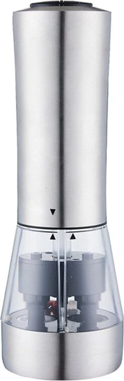 KROMS Peper En Zoutmolen Set - Peper En Zoutmolen Set Elektrisch -2 In 1 - Instelbare Maalgraad - Pepermolen - Zoutmolen - Peper En Zoutmolen Elektrisch -Keukenproducten Winkel 392x1200