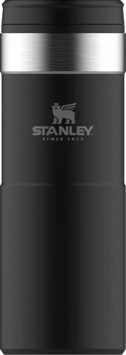 Stanley The NeverLeak™ Travel Mug 0,35L NEW - Thermosfles - Matt Black -Keukenproducten Winkel 426x1200