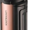 Lock&Lock Thermoskan - Isoleerkan - Thee En Koffie - Lekvrij - 1,5 Liter - RVS - Inklapbaar Handvat - Koper Roze -Keukenproducten Winkel 495x1200