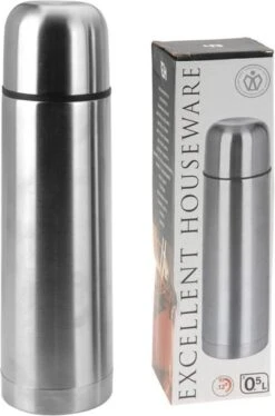 Merkloos Excellent Houseware Bullet Isolatiekan - 0,5 L - RVS -Keukenproducten Winkel 792x1200