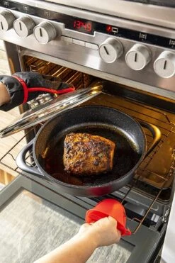 Smile 10-Delige Pannenset - Anti Aanbaklaag - Vaatwasser Bestendig - Zwart - MGK-17 20 Smile 10-Delige Pannenset - Anti Aanbaklaag - Vaatwasser Bestendig - Zwart - MGK-17 -Keukenproducten Winkel 800x1200 13