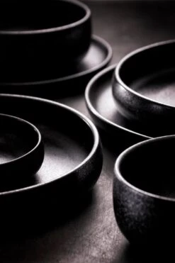 Maastricht Porselein Serviesset Universe Porselein 6-persoons 24-delig Zwart -Keukenproducten Winkel 800x1200 30