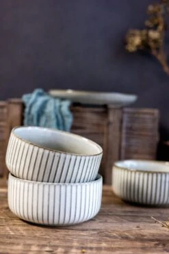 Selinex Stoneware - Serviesset - Grijs - 16 Delig 4 Persoons - CADEAUTIP - CADEAU -Keukenproducten Winkel 800x1200 40