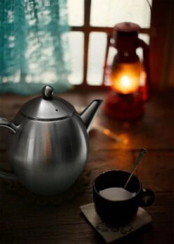 Vaja Valerie - Theepot Met Filter - Dubbelwandig - RVS - 1.2L -Keukenproducten Winkel 857x1200 1